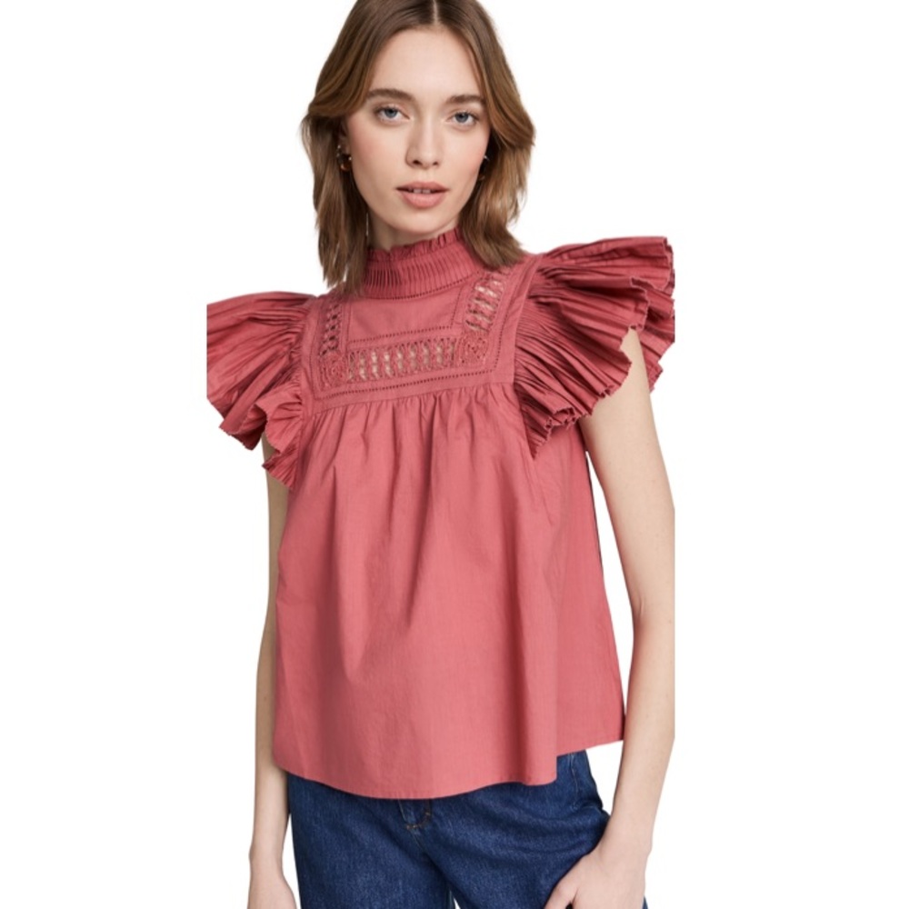 NEW Sea Flutter Sleeve Tank
